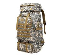Assault Pack - Large 80 Litre Hunting Backpacks, Comfortable Ergonomic Straps, Heavy Duty Buckles, Multiple Storage Pockets, Reinforced Handles | Perfect Hunting Pack For Hiking, Urban Camouflage, Se