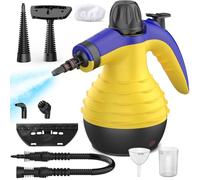 ASSCA Handheld Steam Cleaner, 9 in 1 Portable Steam Cleaner Handheld Comes for Multi-Surface Stain Removal, High Pressure Steamer Cleaning Perfect for Carpet, Sofa, Floor, Bathroom, Window, Car