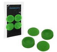 Assecure concave & convex soft silicone thumb grips for Sony PS4. Analogu...