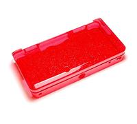 Assecure Red Glitter Armor Crystal Hard Protective Case Cover Skin for Ninten...