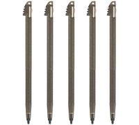 Assecure Replacement Glitter Stylus Set For Nintendo 3DS XL - 5 Pack Black | ZedLabz