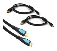 Assecure ZedLabz connect & play kit for Sony PS3 - Includes 1 x 2m gold plated gaming 1080P HDMI cable & 2 x 3m gold plated charging cables for PS3 wireless controllers