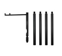 Assemble the camping hanging lantern holder with rust-resistant coating for long durability