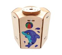 Assemble Wood Humidifier for Bedroom Living Room Car Children Science Experiment Scientific Assembly Toy Multiple Working Modes