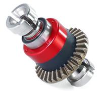 Assembled Differential 30T 0.8Mod Upgraded Part 1pc, Replace for ARA311177, Steel Front/Rear Differential Fits for ARRMA 1/18 Granite/Typhon GROM 1/14 Mojave GROM 1/12 LOSI NASCAR AWD RC Race car-B