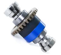 Assembled Differential 30T 0.8Mod Upgraded Part 1pc, Replace for ARA311177, Steel Front/Rear Differential Fits for ARRMA 1/18 Granite/Typhon GROM 1/14 Mojave GROM 1/12 LOSI NASCAR AWD RC Race car-A