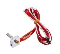 Assembled Extruder Hot End Kit, Extruder Hot End Assembled 3D Printer Extruder Hot End 0.4mm Nozzle Aluminum Heating Block MK8