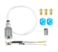 Assembled I3 Mega V5 Upgrade J-Head Hotend 12V40W and 3X 0.4mm Nozzle, 2X Silicone Sock, 1x Heatblock Compatible with 3D Printer ANYCUBIC I3 MEGA, I3 MEGA X, Mega S, Mega Pro Extruder 1.75mm Filament