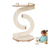 Assembled Science Technology Toy - Physical Balance Model Kit, DIY Scale Experiment with Weighted Components, Sturdy Educational Physics Learning, Ideal for Home Schooling and Outdoors