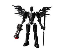 Assembled Toys - Joint Movable Action Figures - Multi-Joint Movable Robot Doll Collectible Model for Collection, Decoration