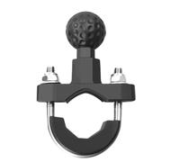 Assembly Base with Handlebar, Ball Base for Head Adapters | Basic Rugged Shock Absorbing Alloy Handlebars | Bicycle Accessories, Motorcycle Phone Support Cell Phone Holder