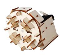Assembly Engineering Model Tunnel Boring Machine Wooden Science