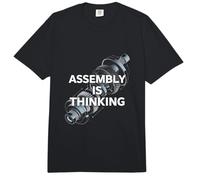 Assembly is Thinking Mechanical Engineering Identity Comfort Colors Adult Heavyweight T-Shirt