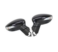 Assembly Wing Mirror For Fiesta MK7 2013 2014 2015 2016 2017 Black 1 Pair Electric Wing Rearview Side Mirror Assembly