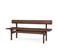 Asserbo Series Bench Dark Oiled Eucalyptus Carl Hansen & Søn