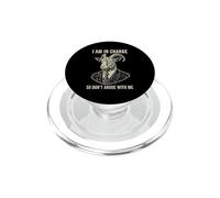 Assertive Goat Boss Suit Don't Argue Funny Leader PopSockets PopGrip for MagSafe