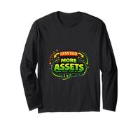 Asset Building Discipline Mindset Growth Design Long Sleeve T-Shirt