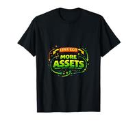 Asset Building Discipline Mindset Growth Design T-Shirt
