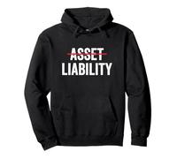Asset Liability Bookkeeper Accountant Pullover Hoodie