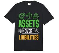 Assets Over Liabilities Comfort Colors Adult Heavyweight T-Shirt