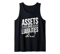 Assets Over Liabilities Financial Literacy Motivational Tank Top
