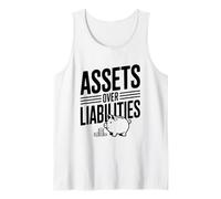 Assets Over Liabilities Financial Literacy Motivational Tank Top