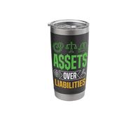 Assets Over Liabilities Stainless Steel Insulated Tumbler