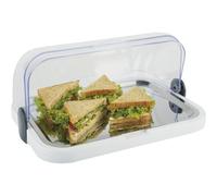 Assheuer and Pott Buffet Showcase White Roll Top Hood Cooling Unit