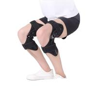 Assist Knee Support Exoskeleton Booster - Joint Protection for Running & Elderly Walking(Ash,M(40-50KG))