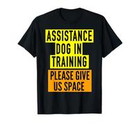 Assistance Dog In Training Idea Women & Puppy Service Dog T-Shirt