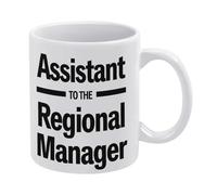 Assistance to The Regional Manager Mug Funny Coffee Mug,Man Cave Prints,The Best Gift for Colleagues, Parents, and Grandparents, 110z Men and Women