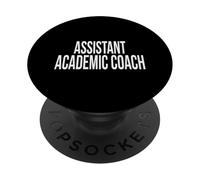 Assistant Academic Coach Appreciation Day For Work Week PopSockets Adhesive PopGrip