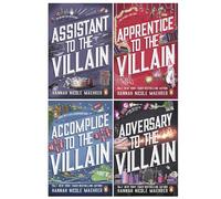 Assistant and the Villain Series 1-4 Books Collection Set By Hannah Nicole Maehrer (Assistant and the Villain, Apprentice to the Villain, Accomplice to the Villain, Adversary to the Villain)