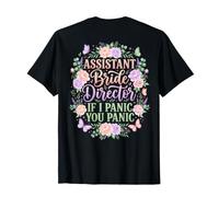 Assistant Bride Director Wedding Planner Maid of Honor T-Shirt
