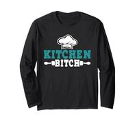 Assistant Chef Kitchen Bitch Cooking Funny Cooks Long Sleeve T-Shirt