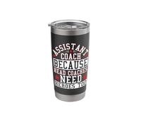 Assistant Coach Head Coaches Need Heroes Too Stainless Steel Insulated Tumbler