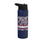 Assistant Coach I Get It Right The First Time Stainless Steel Insulated Water Bottle
