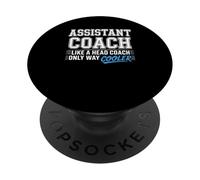 Assistant Coach Like A Head Coach Only Way Cooler PopSockets Adhesive PopGrip