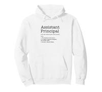 Assistant Principal Definition Funny School Administrator Pullover Hoodie