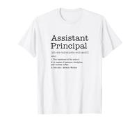 Assistant Principal Definition Funny School Administrator T-Shirt