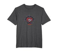 Assistant Principal: Heart of The School T-Shirt, Men's Big and Tall, Dark Heather Grey, 2X Tall