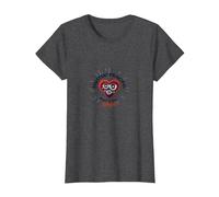Assistant Principal: Heart of The School T-Shirt, Women, Dark Heather Grey, XXL