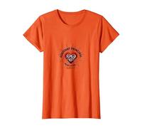 Assistant Principal: Heart of The School T-Shirt, Women, Orange, 3XL