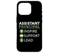 Assistant Principal Inspire Support Leader School Educator Case for iPhone 16 Pro