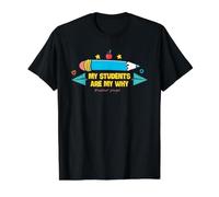 Assistant Principal Motivation My Students are My Why Value Graphic T-Shirt, Men, Black, S
