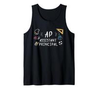 Assistant Principal School Leadership AP Educator Style Tank Top