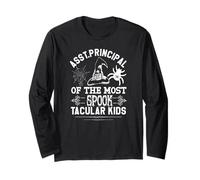 Assistant Principal Spooky Halloween Graphic Long Sleeve T-Shirt