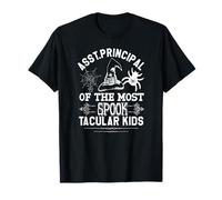 Assistant Principal Spooky Halloween Graphic T-Shirt