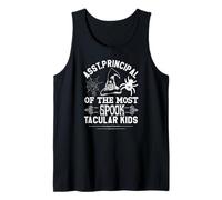 Assistant Principal Spooky Halloween Graphic Tank Top