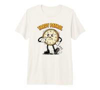 Assistant Principal Tardy Patrol Cartoon Clock Funny AP Premium T-Shirt